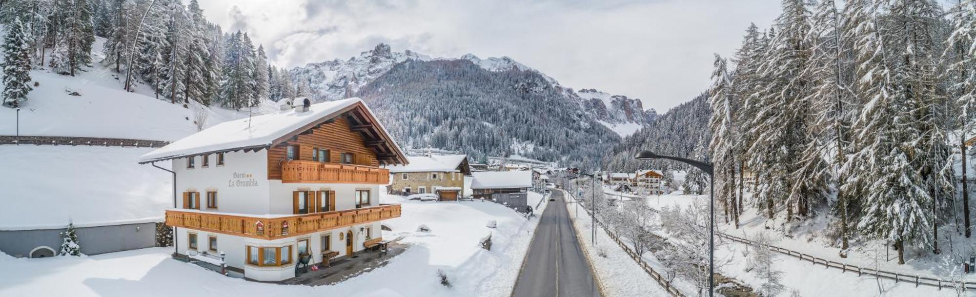 Garni La Grambla Hotel Selva di Val Gardena Luaran gambar