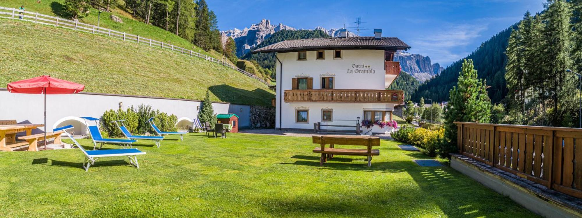Garni La Grambla Hotel Selva di Val Gardena Luaran gambar