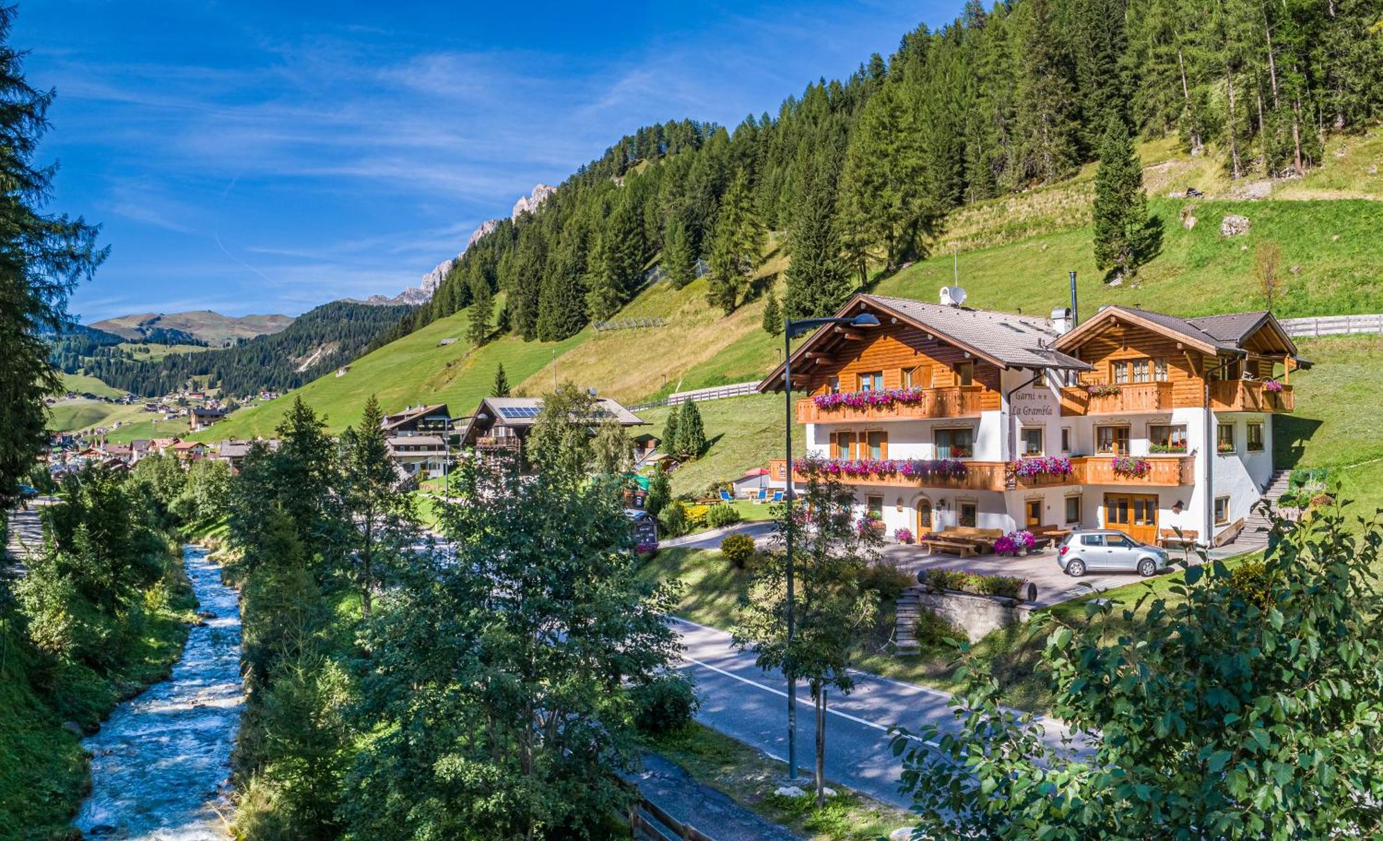 Garni La Grambla Hotel Selva di Val Gardena Luaran gambar