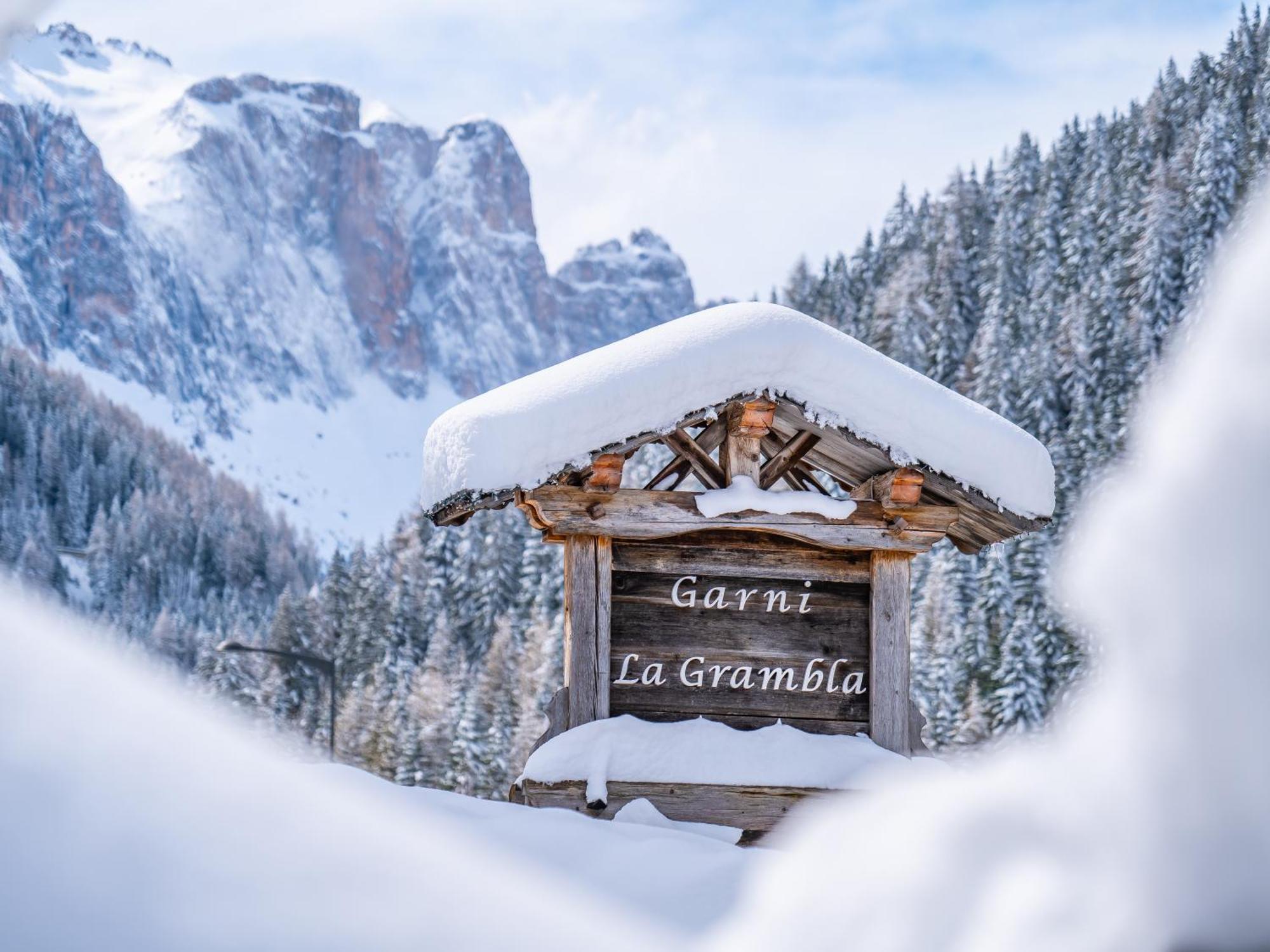 Garni La Grambla Hotel Selva di Val Gardena Luaran gambar